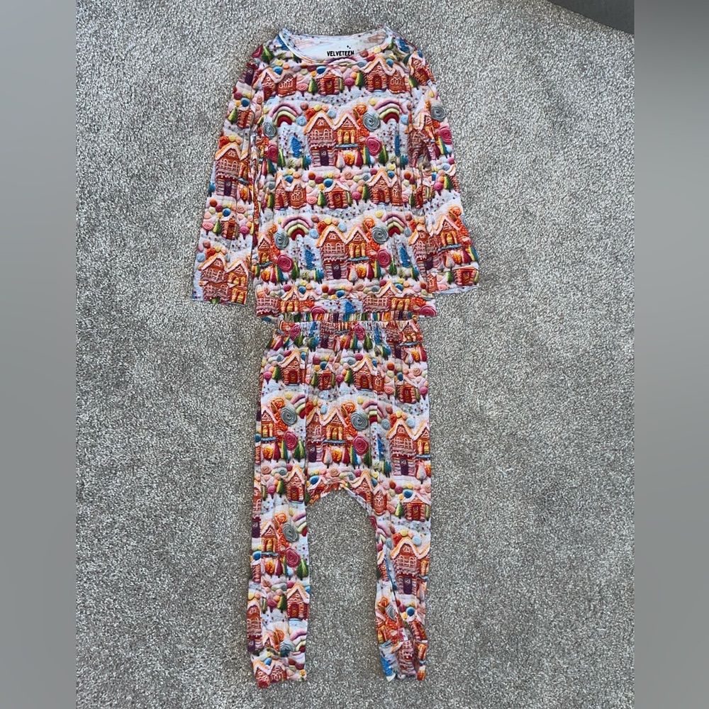Velveteen Bunny Knots bamboo PJ